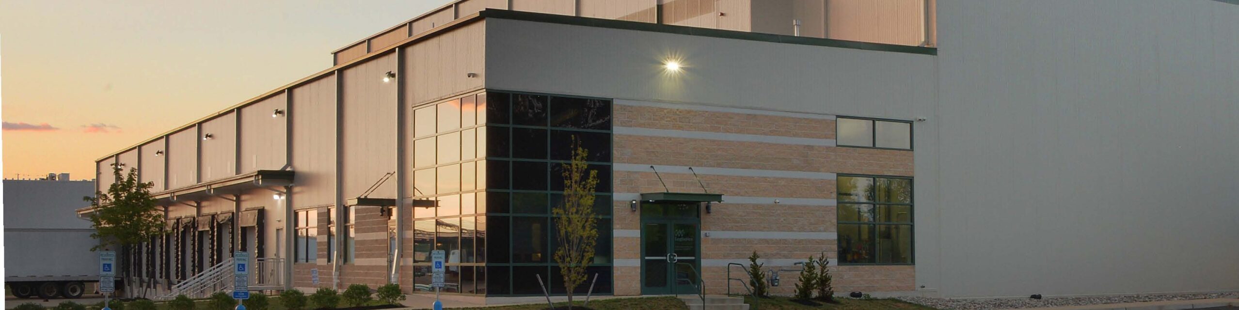 Butler Thermawall Fluted IMP sandwich panel installed on commercial metal building exterior wall