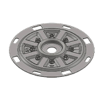 S-5 Protea Bracket compatible with PVKIT HUR 2.0 for exposed-fastened trapezoidal rib metal roof solar attachment including Butler Butlerib II applications