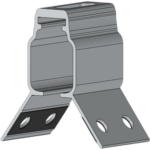 S-5 RibBracket III exposed fastener metal roof bracket for Butler Butlerib II and PBR panel solar mounting with factory EPDM gasket 4 inch air gap and self-piercing screw attachment