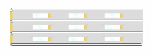 Butler Tereza Series 600 insulated rollup door optional vision lites window cutout detail