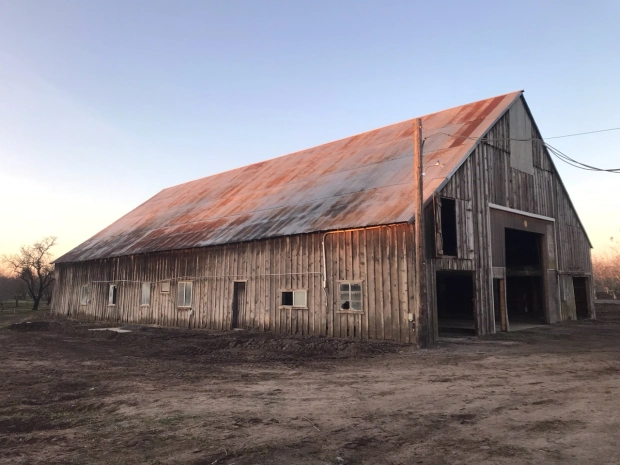 Butler metal building showing storm damage corrosion or panel deterioration requiring professional field repair services using genuine Butler compatible parts