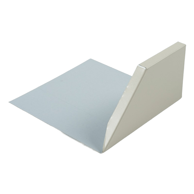 Butler Building end cap closing exposed trim and panel ends for improved finished appearance and additional weather protection on Butler metal roof and wall systems