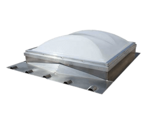 Butler Building skylight and light transmitting panel installed on metal building roof providing natural daylighting and energy efficient illumination