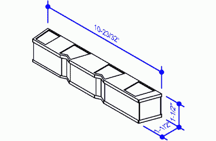 Butlerib Rubber Roof Closure (0026654)