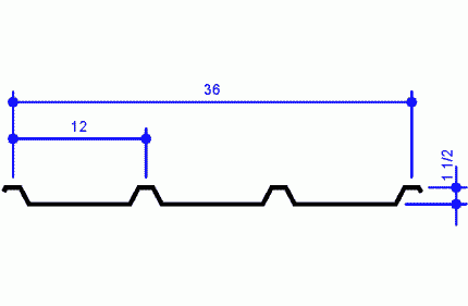 Butlerib II Roof Lite Panel