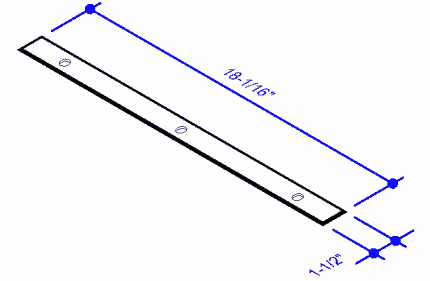 Splice Retainer 1.5 x 18.06 (SR1)