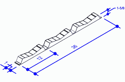 Shadowall Inside Foam Closure (0570731)