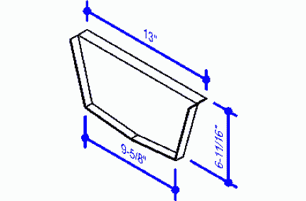 Interior Gutter Stop (0630052)