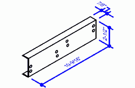 Gutter Support Channel (0630222)