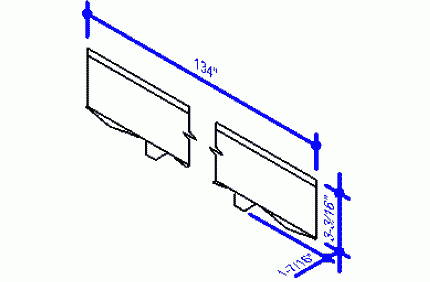 Shadowall Eave Closure (SHCLE11A)