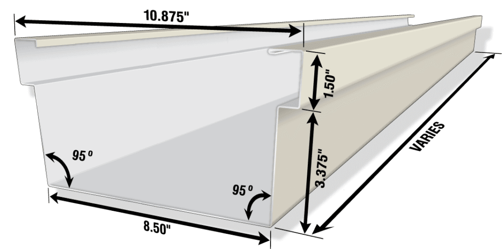 Wide Gutter (WGTR ##)